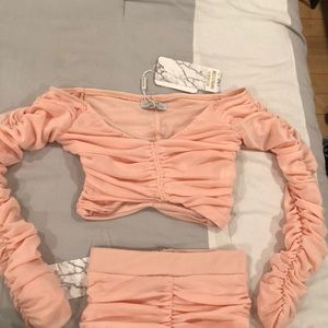 Light pink two piece set 💕